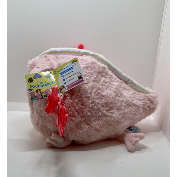 NWT Squishable Mini Baby Axoloti Pink Stuffed Animal Collectible - Picture 3 of 7